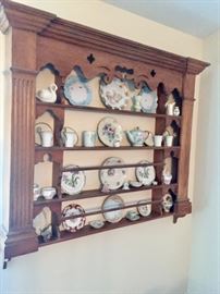 Hand Crafted Large Plate Rack from France
