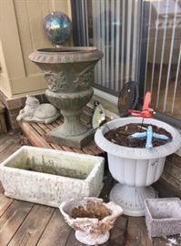 Planters and Garden Accents