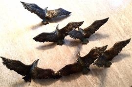 curtis jere bronze seagulls