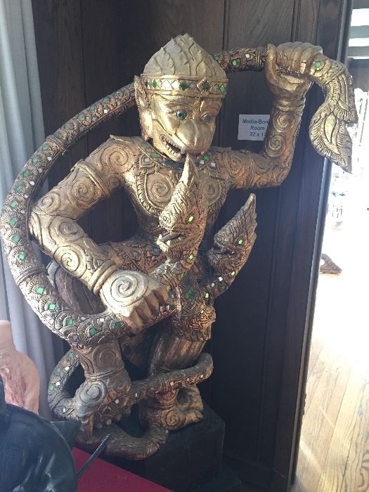 larger than life Asian (possibly Thai) Monkey God