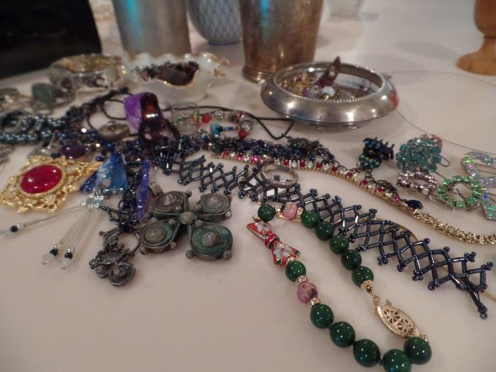 costume jewelry (haven't even started!)