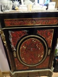 Antique tortoise and boulework safe