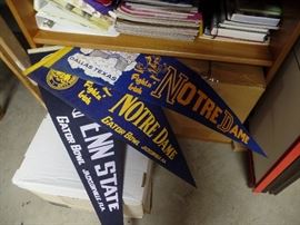 Vintage pennants 