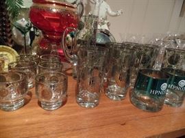 Vintage bar ware