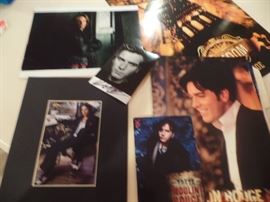 Lots of movie memorabilia 