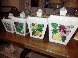 Vintage canister set