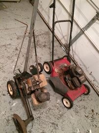 Lawn mower (SOLD) and edger