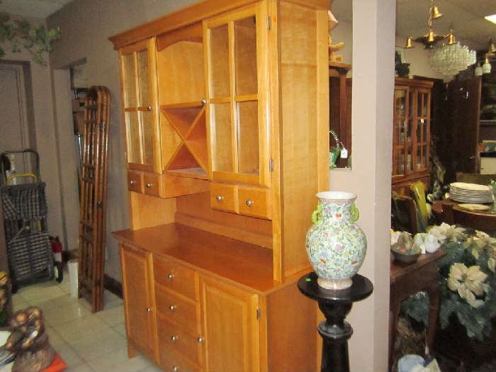 Solid maple cabinet