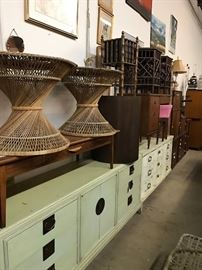 Art, dressers, side tables and desks