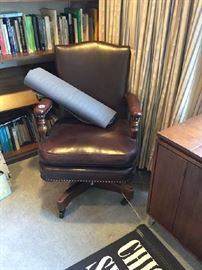 VIntage Leather Desk Chair