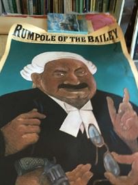 Rumpole of the Bailey original PBS Poster