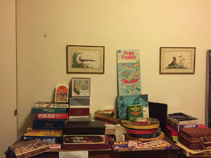 Vintage Games and Puzzles