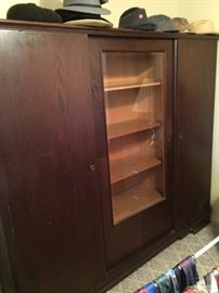 Antique Oak Wardrobe from Germany