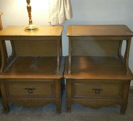 Solid Oak Nightstands