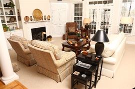 View of living room.