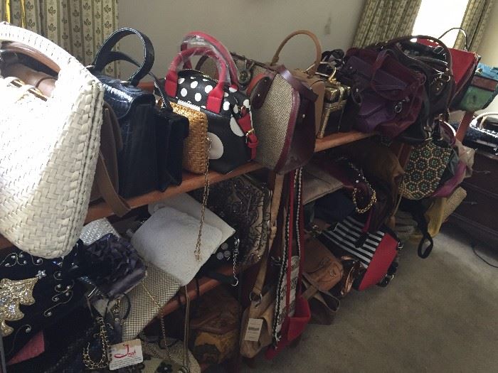 Designer purses - large selection