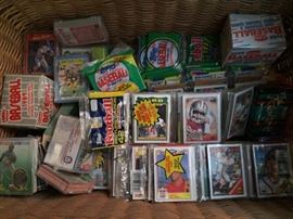 Baseball, Football & Basketball Cards