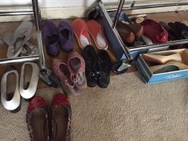 large selection of women's shoes