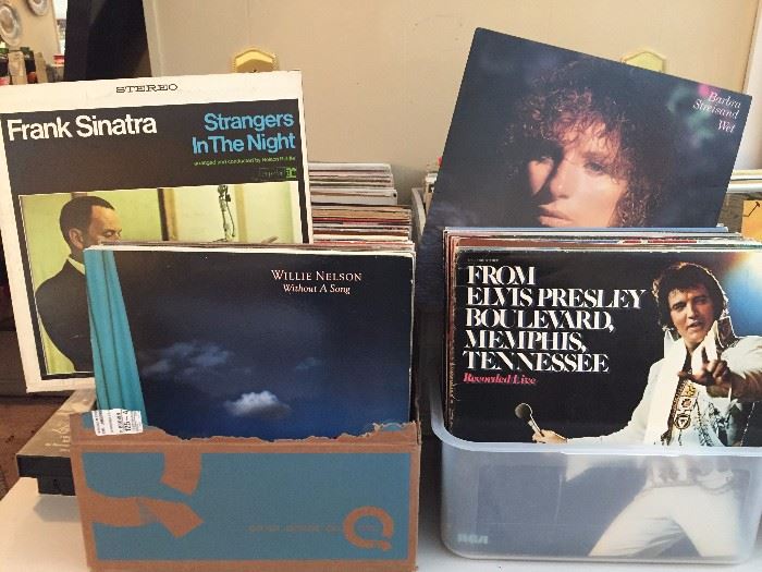 Large selection of LPs
