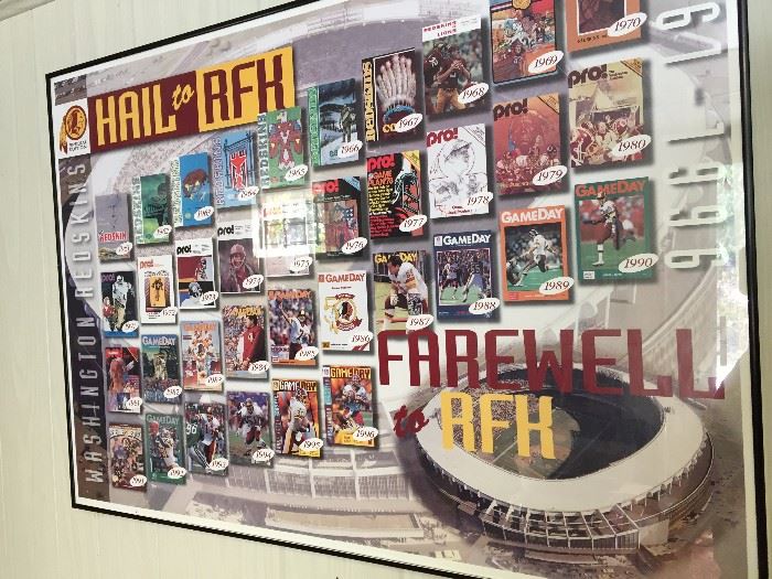 RFK Redskins Memorabilia