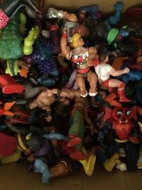 He-man  and assorted Action figures