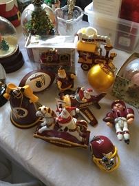 Redskins ornaments