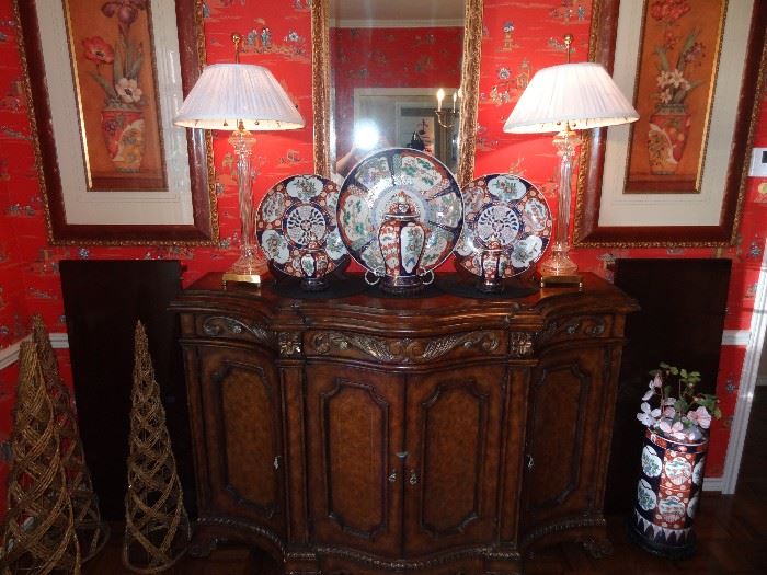 Grande Buffet, and Collection of Gold Imari...