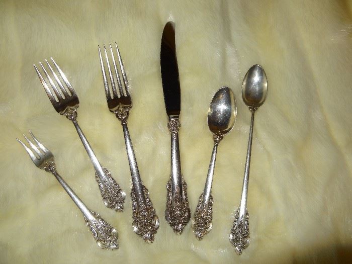 Wallace, Sterling Silver,  Service for 6