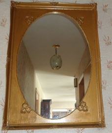 Large square ornate Mirror