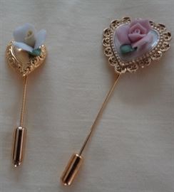 Vintage stick pins