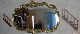 Vintage Ornate Mirror