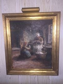 Original Oil painting by A. Zylinski  