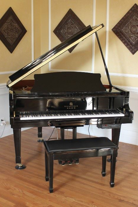 Story and Clark player baby grand piano 