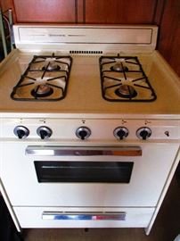 Gas stove by Brown Stove Works