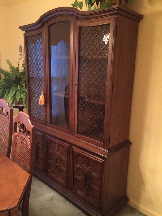 #15 Stanley china cabinet 52x76 $175 