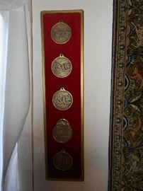 Korean medals given by the King, different ranks 
