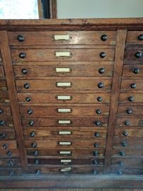 Letter Press Cabinet