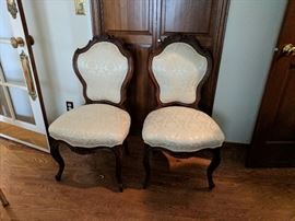 Pair of antique chairs