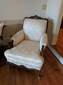 Antique upholstered chair