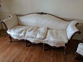 Antique upholstered Sofa