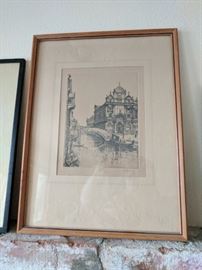 Antique Etching