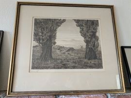 Antique Etching