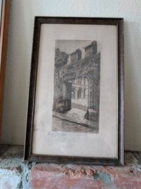 Antique Etching