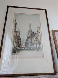 Antique Etching