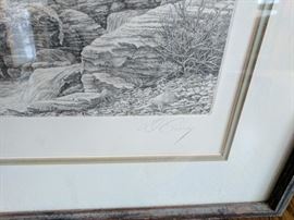 Antique Etching