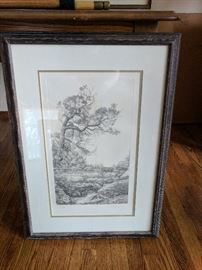 Antique Etching