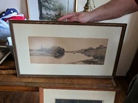 Antique Etching