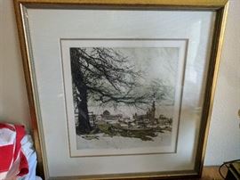 Antique Etching