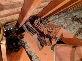 Antique Cast Iron Pub Table Legs