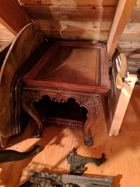 Antique Carved Coffee Table